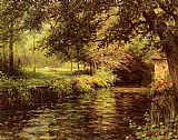 Louis Aston Knight A Sunny Morning At Beaumont-Le-Roger painting